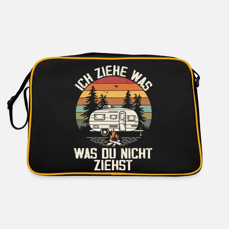 Je tire ce que vous ne tirez pas Caravan Camper Sac Retro
