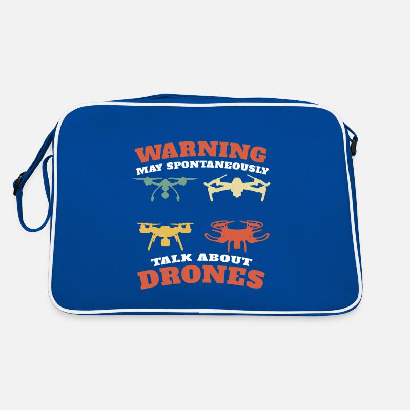 May Spontaneously Talk About Drones Retro Bag