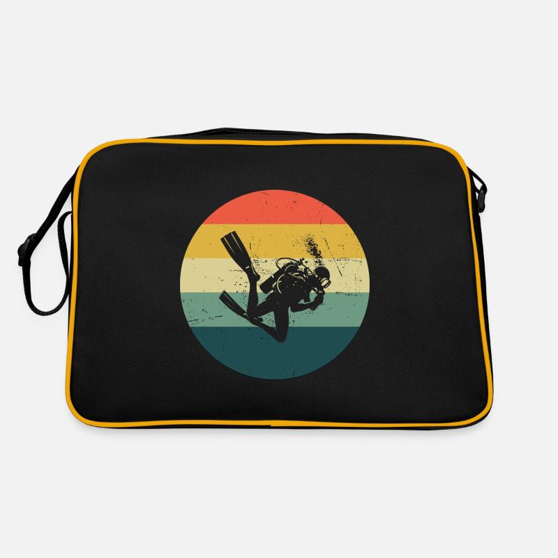 Plongeuse Femmes Plongée Libre Plongée Plongeuse Plongeuse Sac Retro