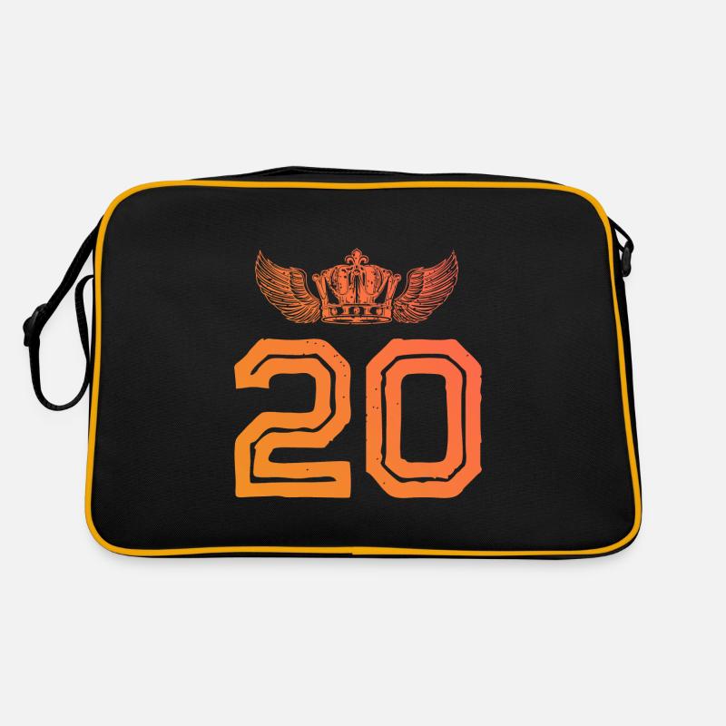 20 number crown Retro Bag