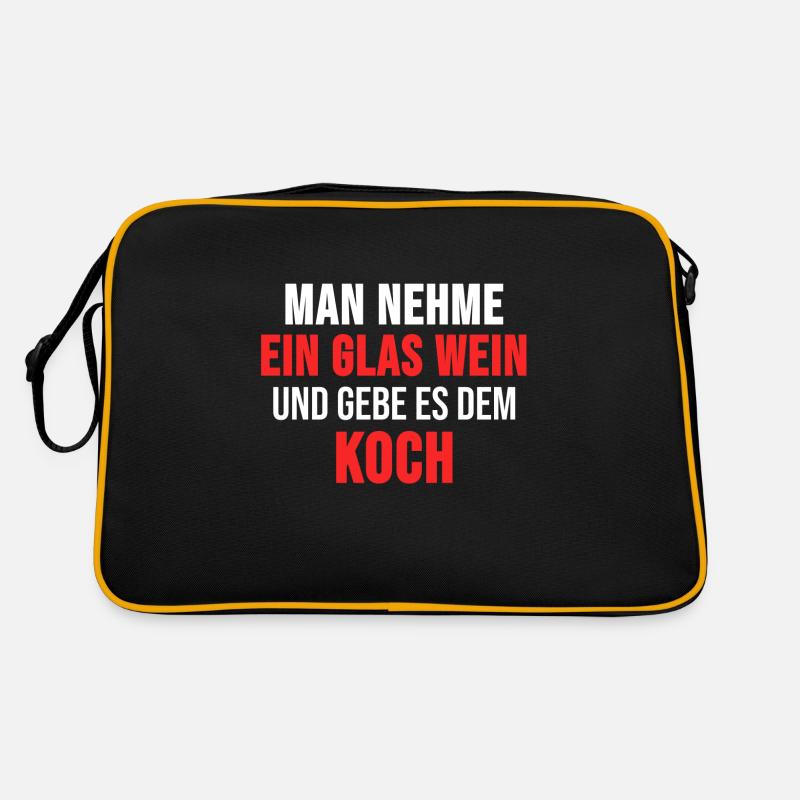 Chef TShirt Cooking Cook Culinary Art Gift Retro Bag
