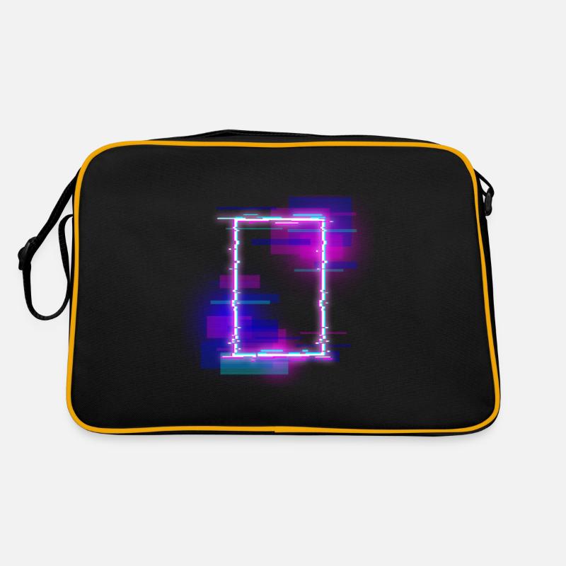 Neon colored rectangle Retro Bag