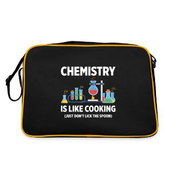 Chemist - Chemistry Science like Cooking,Chemistry - Sac Retro - noir/or - Dos