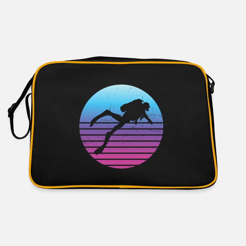 Plongeurs Plongée Plongée Plongée Libre Plongeur Sac Retro