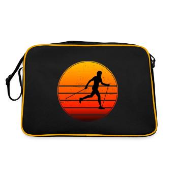 Walken Walker Men Nordic Walking Nordic Walker - Retro Bag - black/gold - Back