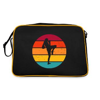 Thai Boxing Thai Boxing Women Muay Thai Thai Boxing - Retro Bag - black/gold - Back