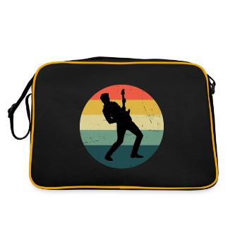 Guitar classical guitar Electric Guitar Women - Retro Bag - black/gold - Back