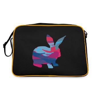 Lapin Lapin Lapin Lapin - Sac Retro - noir/or - Dos