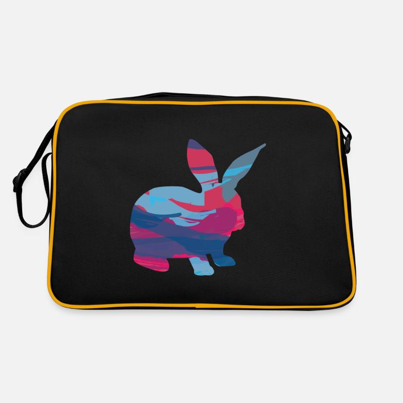 Rabbit Rabbit Rabbit - Retro Bag - black/gold