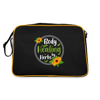 Naturopath Doctor Herbal Science - Retro Bag - black/gold - Back