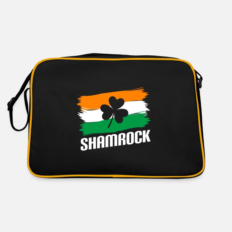 Glücklich Positiv Geld Retro Tasche