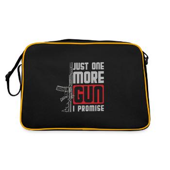 Weapons Freedom - Retro Bag - black/gold - Back