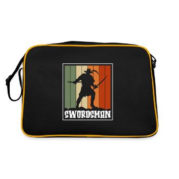 Warrior Kenjutsu Geek Fight - Retro Bag - black/gold - Back