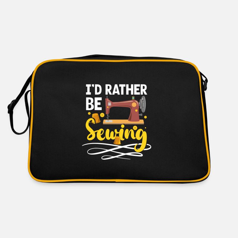 Seamstress Needle Knitting Custom Tailor Retro Bag