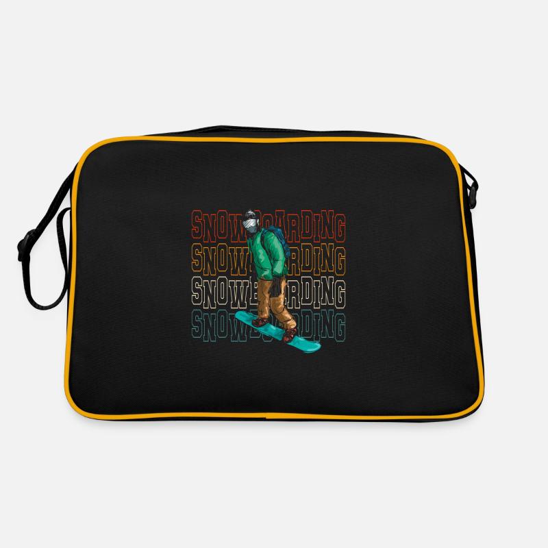 Snowboarding Ski Retro Bag