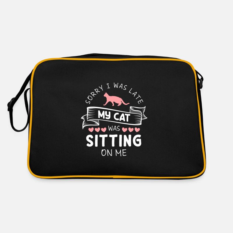 Chat sauvage Sac Retro