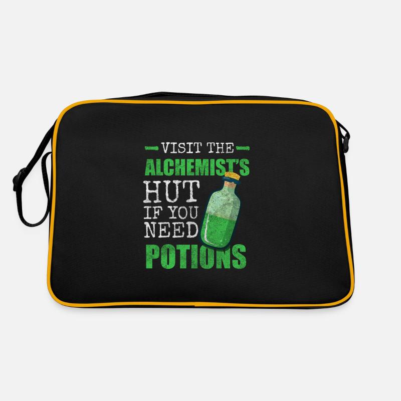 Chemistry Laboratory Magic Potion Retro Bag
