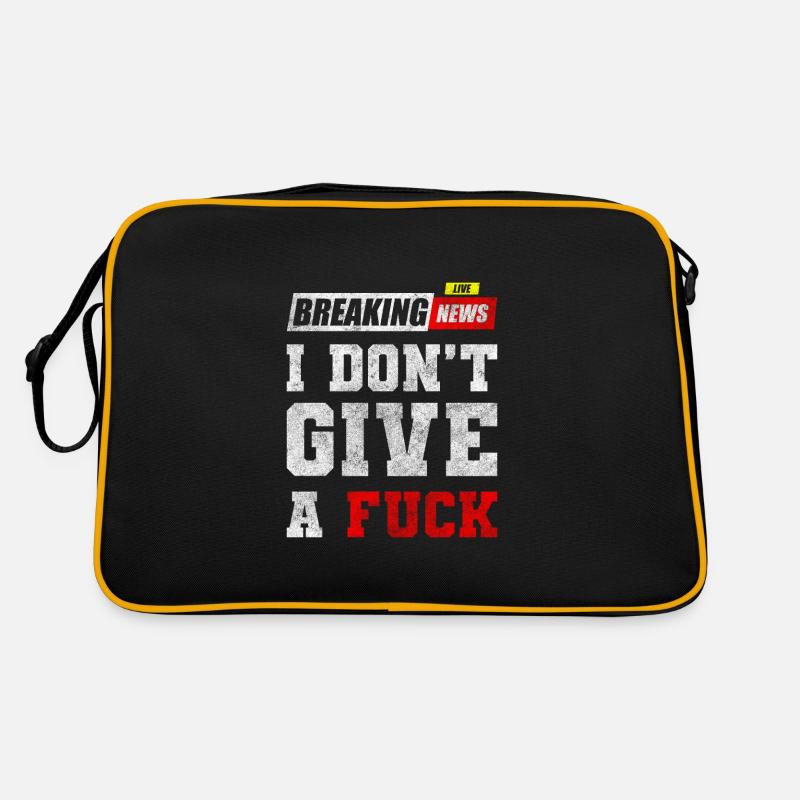 No interest, indifference Retro Bag