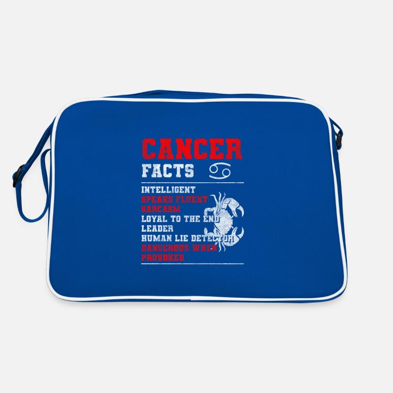 Krebs Astrologie Geboren Element Wasser Retro Tasche