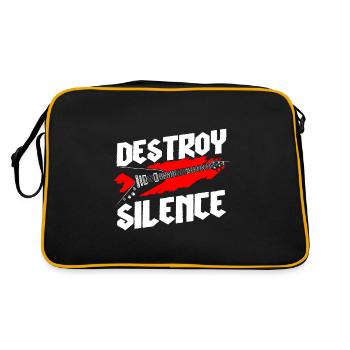 Musique Guitare Death Metal - Sac Retro - noir/or - Dos