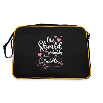 Câlins Teddy Bear Relation Affection - Sac Retro - noir/or - Dos