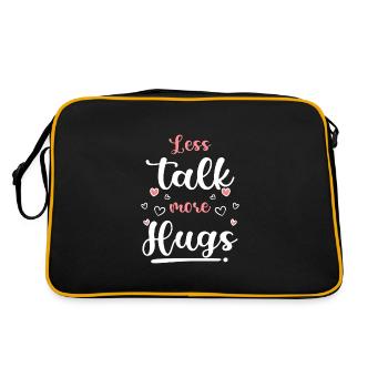 Câlins Relation câline Famille - Sac Retro - noir/or - Dos