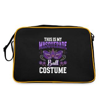 Disfigurement unknown - Retro Bag - black/gold - Back