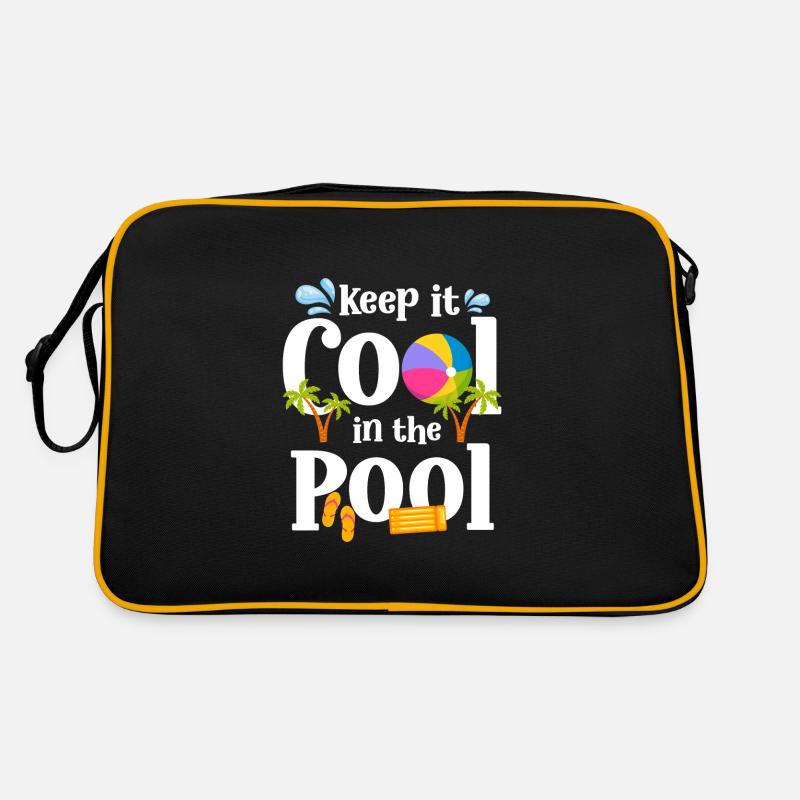Pool Pool Party Floats Leisure Retro Bag