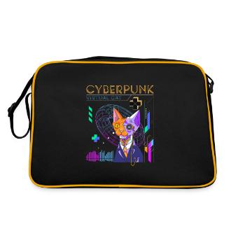 Future Android Technology - Retro Bag - black/gold - Back
