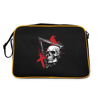 Style Polka Raven Black - Retro Bag - black/gold - Back