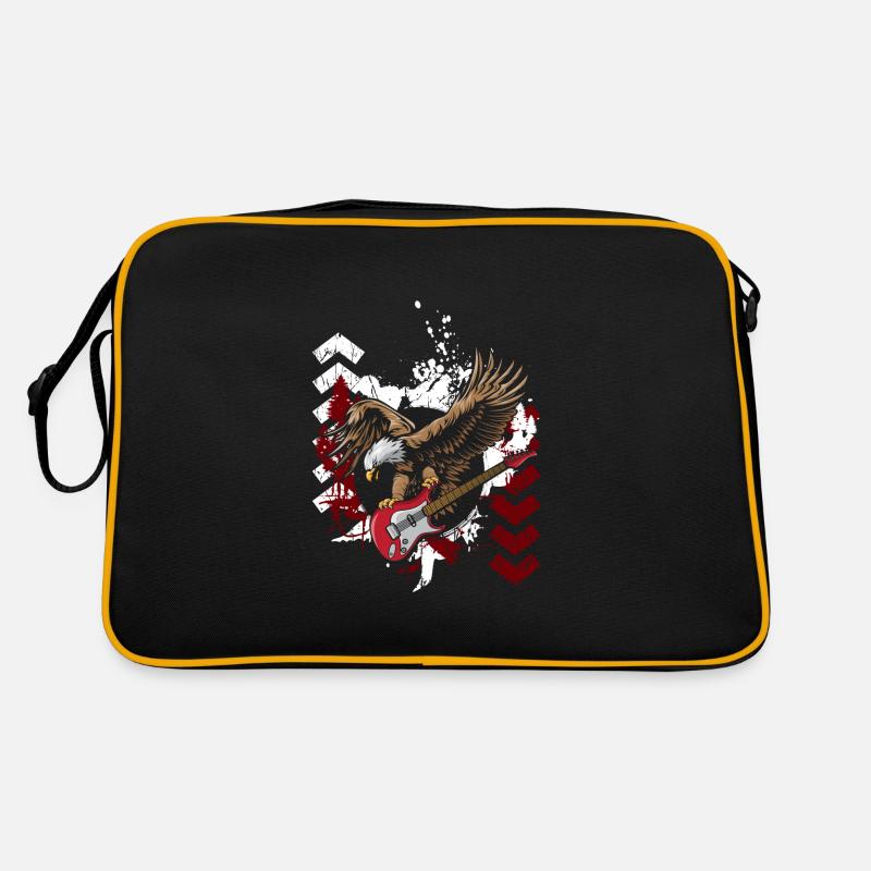 Trash Polka Trash Cool Black Retro Bag