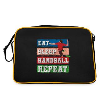 Sports Athlètes Sports de balle - Sac Retro - noir/or - Dos