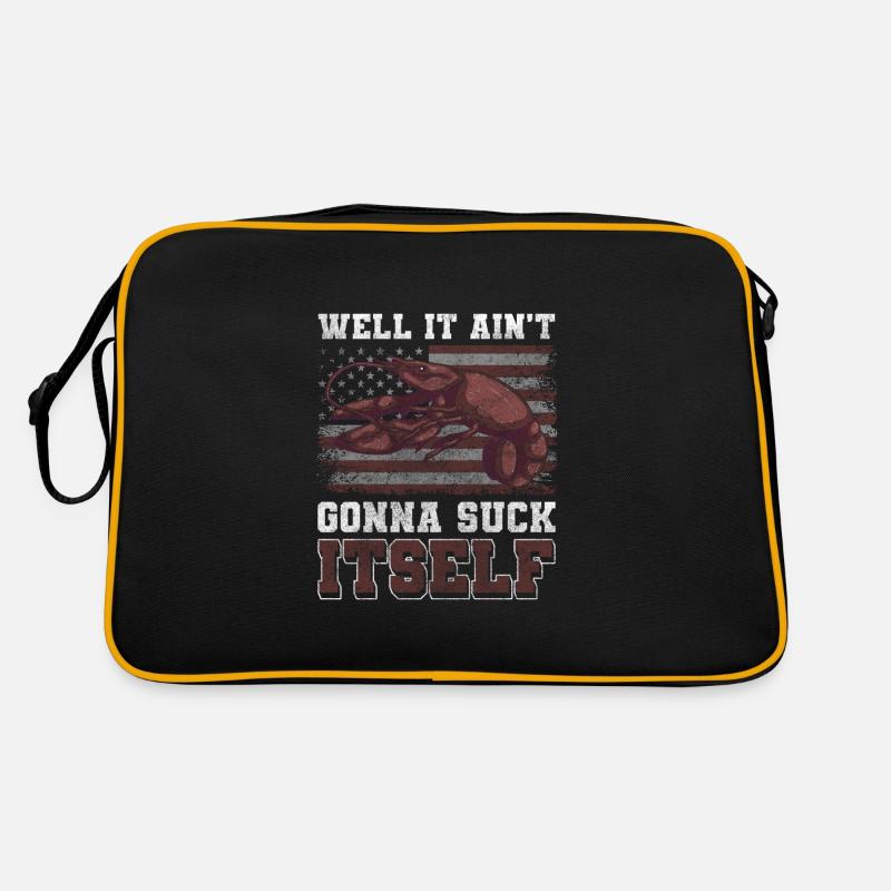 Buffet Restaurant Menu Retro Bag