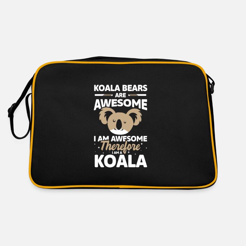 Eukalyptus Tier Süß Zoo Retro Tasche