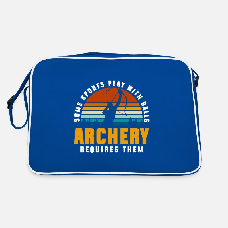 Bogenschütze Pfeil und Bogen Verein Retro Tasche