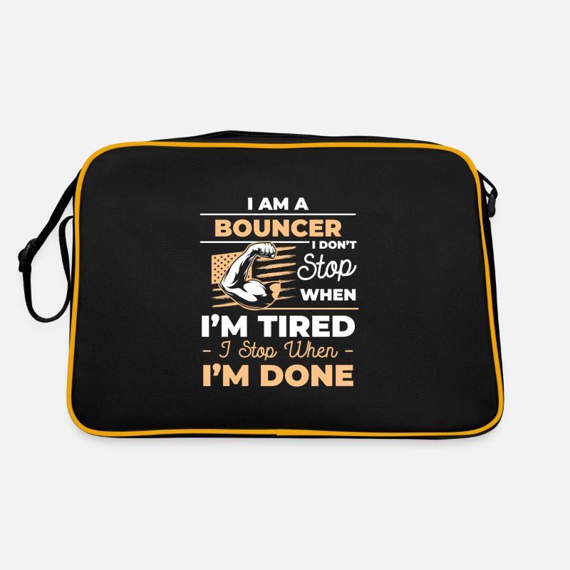 Security Bodyguard Wide Retro Bag