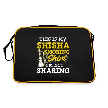 Sisha Fumer l’Orient turc - Sac Retro - noir/or - Dos