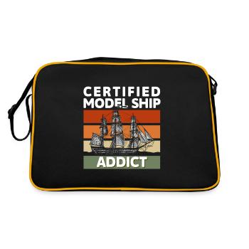 Ship Ship Model Rc Boat - Retro Bag - black/gold - Back