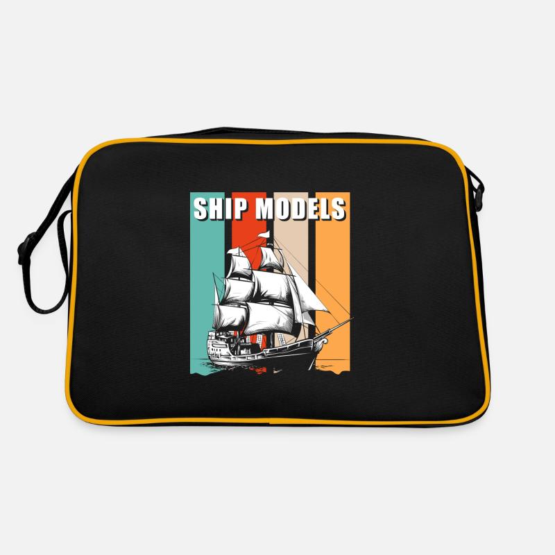 Ship Hobby Sailboat Rc Ship Retro Bag