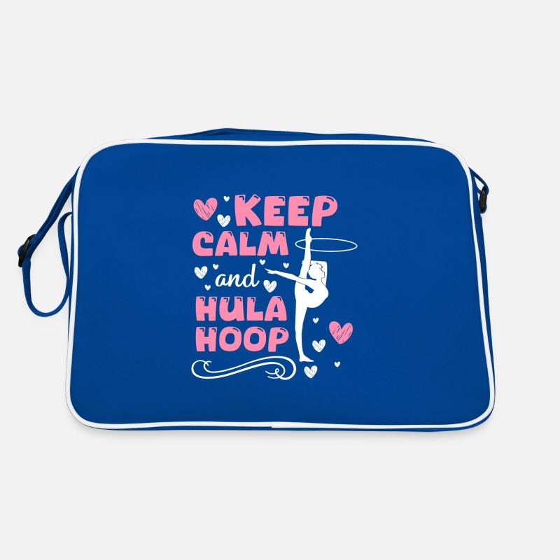 Hulahoop Workout Motivation Retro Tasche