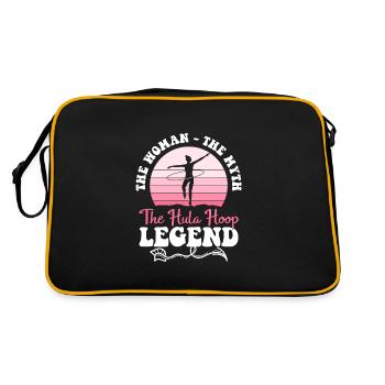 Hullern Sports Perte de poids Hobby - Sac Retro - noir/or - Dos