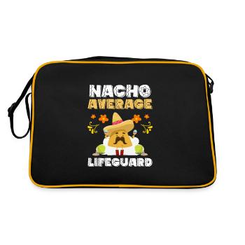 Maître-nageur sauveteur - Sac Retro - noir/or - Dos