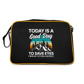 Glasses Spectacle Snake Opticians Opticians - Retro Bag - black/gold - Back
