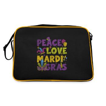 Reine de la fête du défilé - Sac Retro - noir/or - Dos