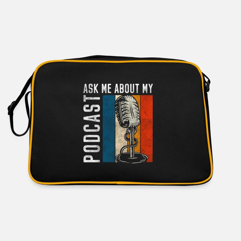 Presenter Music Wave Channel Retro Bag