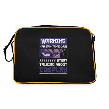 Costume Manga Gambler Cosfan - Retro Bag - black/gold - Back