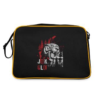 Style Modern Red Polka - Retro Bag - black/gold - Back