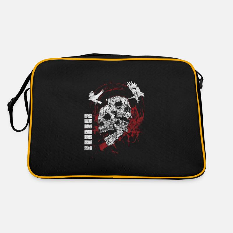 Tattoo Cool Rabe Trash Retro Tasche