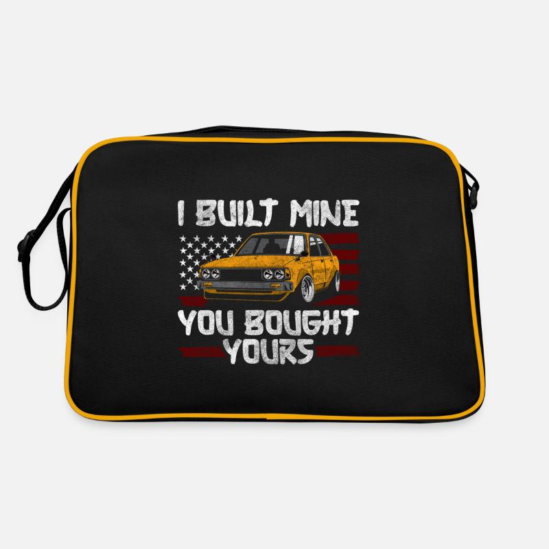 Tuner show garage Retro Tasche