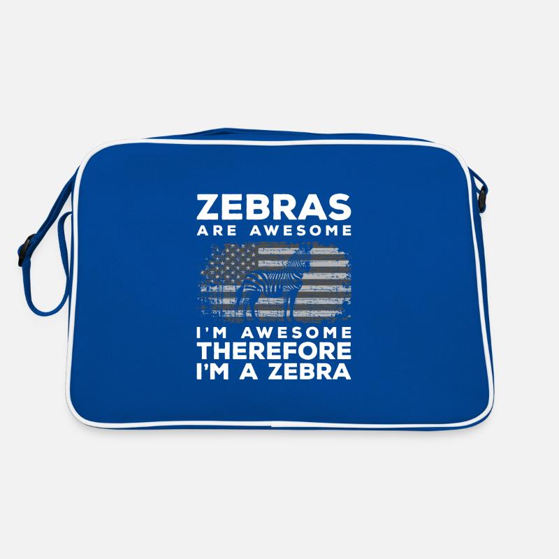Zebra Stripe Wilderness Fourrure Grevyzebra Sac Retro